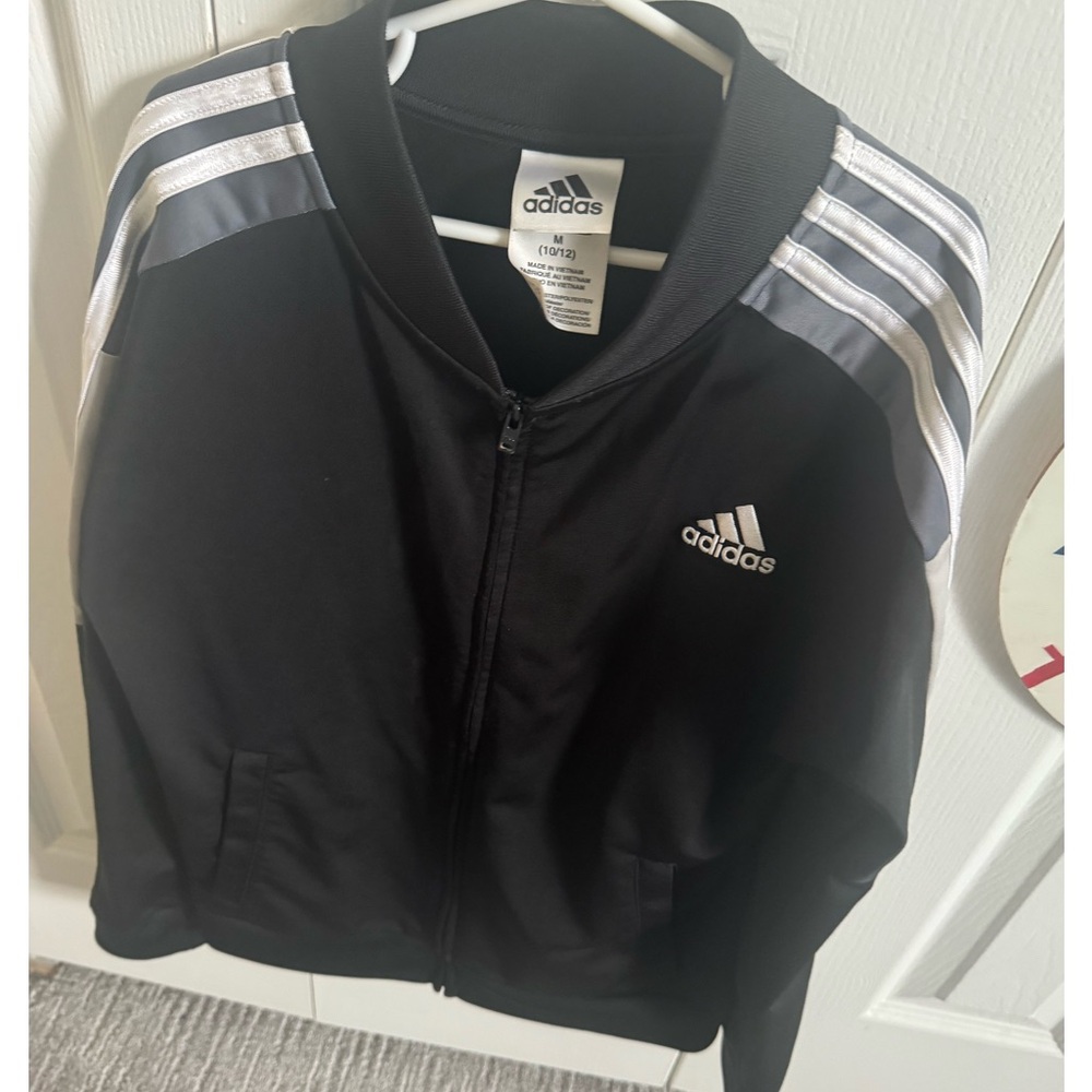 Adidas boys zip up